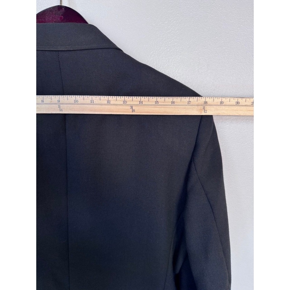 Arnold Palmer Blazer Sport Coat Men‎ 39R Textured Black Gold Crest Buttons - Picture 10 of 13